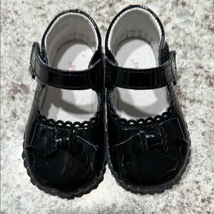 Black Patent Leather Pediped Isabella 18-24m